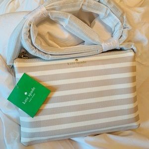 Kate Spade - Carolyn striped crossbody bag